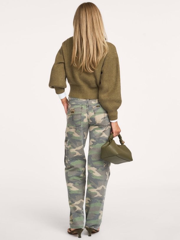 Row, gebreid vest