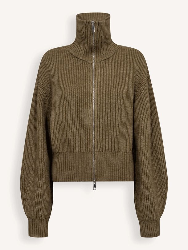 Row, gebreid vest