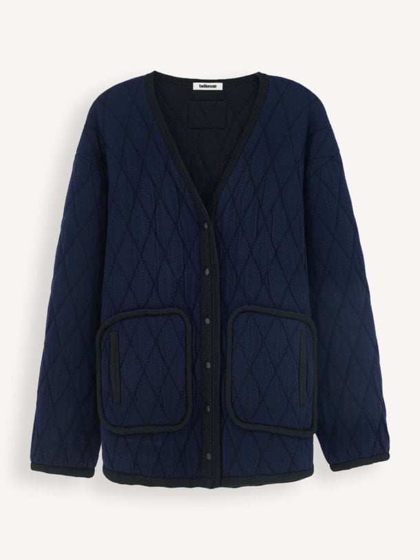 Aiga, wolmix quilted jasje
