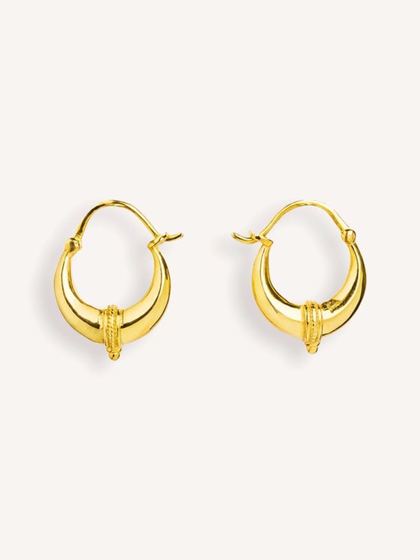 PD sam earring M Sam, vergulde oorbellen
