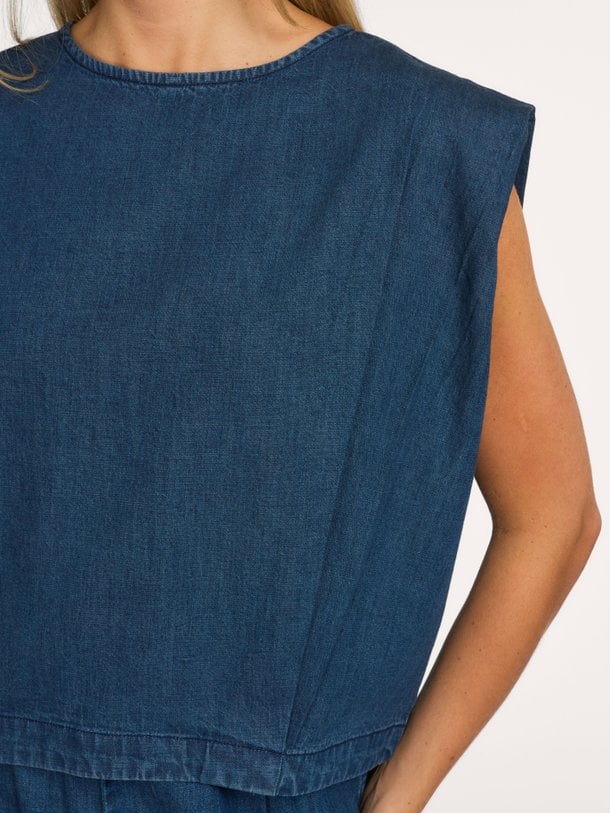 ginza denim top Ginza, denim top