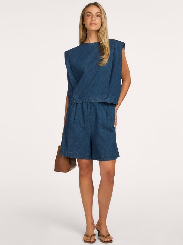 ginza denim top Ginza, denim top
