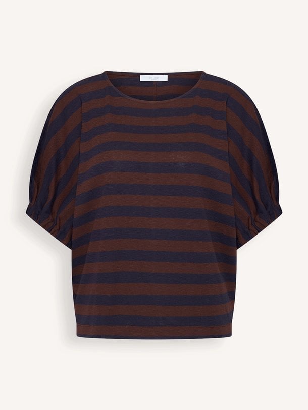 merle big stripe top Merle, organic cotton gestreepte top