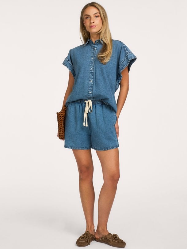 misa denim shorts Misa, denim short
