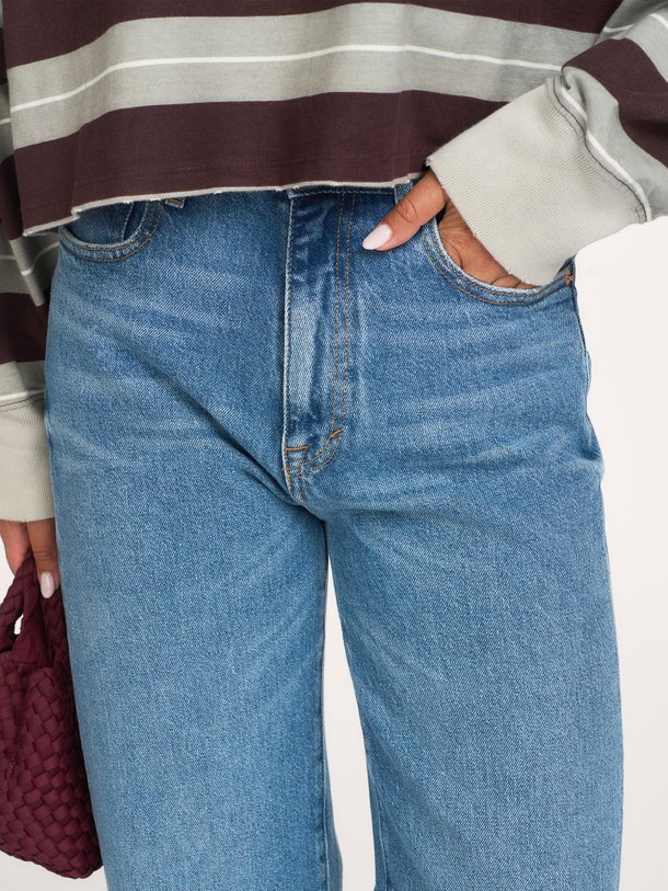 43/KIA D0610 Kia, high waist loose fit jeans