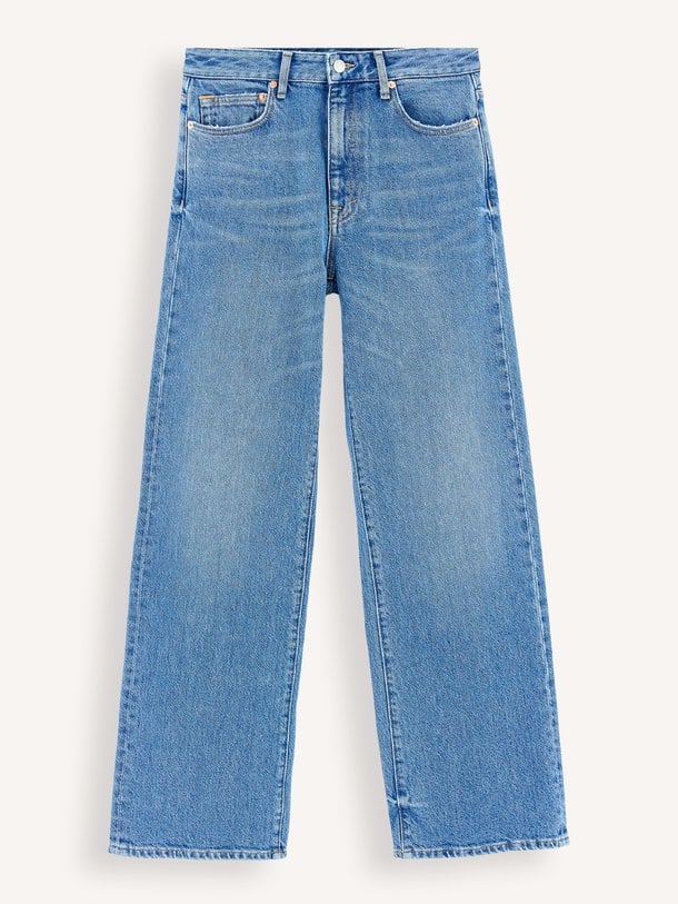43/KIA D0610 Kia, high waist loose fit jeans