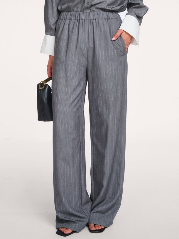 PennyCC Pin Pant Penny, viscosemix gestreepte broek