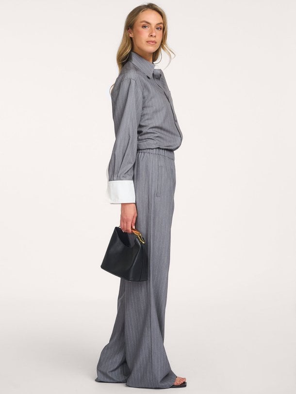PennyCC Pin Pant Penny, viscosemix gestreepte broek