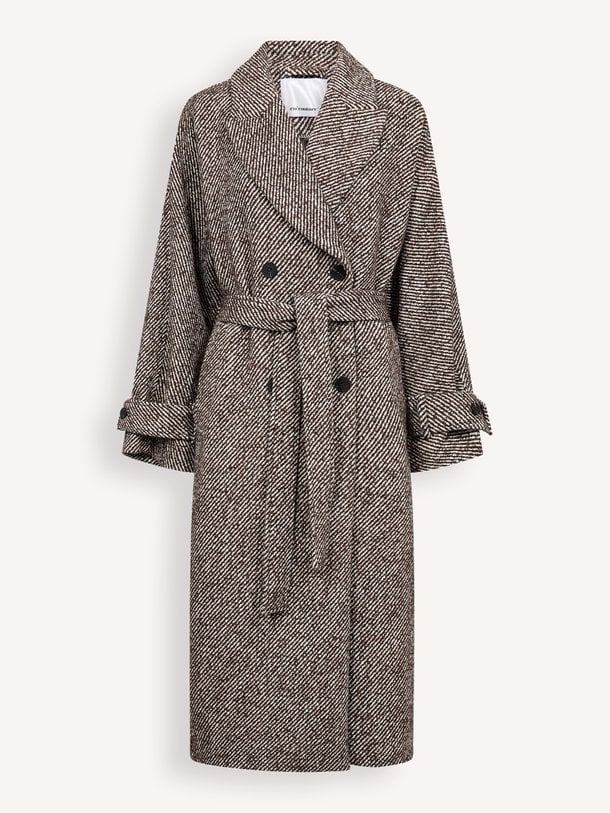 ClaraCC Raglan Coat Clara, katoenmix mantel