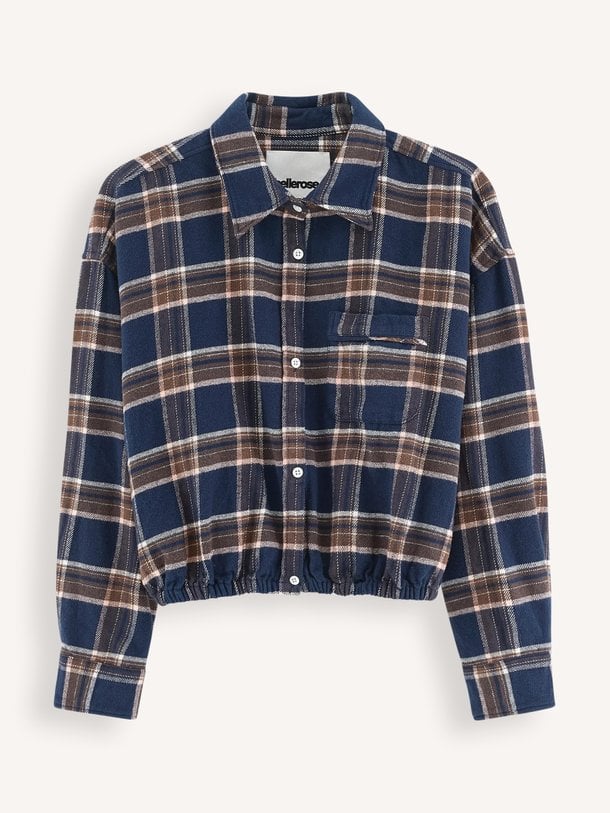 Gemma, katoen geruite blouse