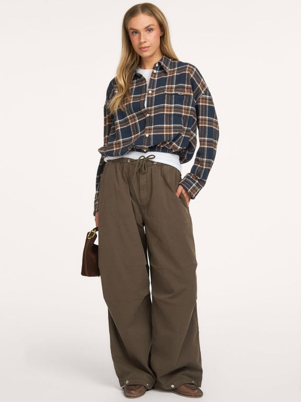 GEMMA62 C1023 Gemma, katoen geruite blouse