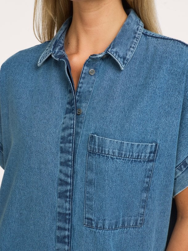 hella denim dress Hella, denim dress