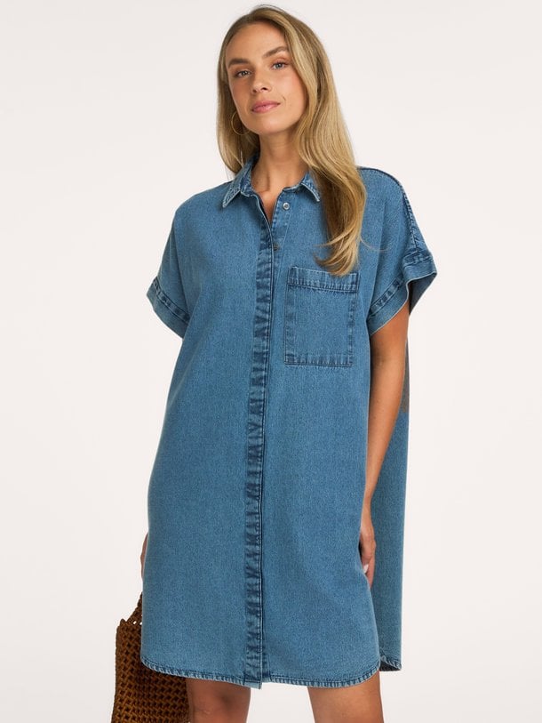 hella denim dress Hella, denim dress