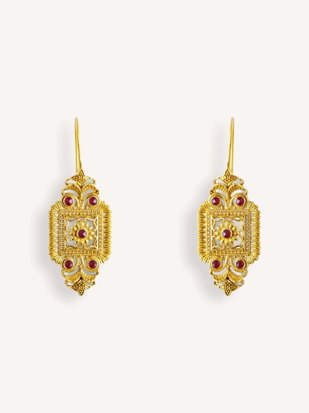 gupta earring Gupta, vergulde oorhangers
