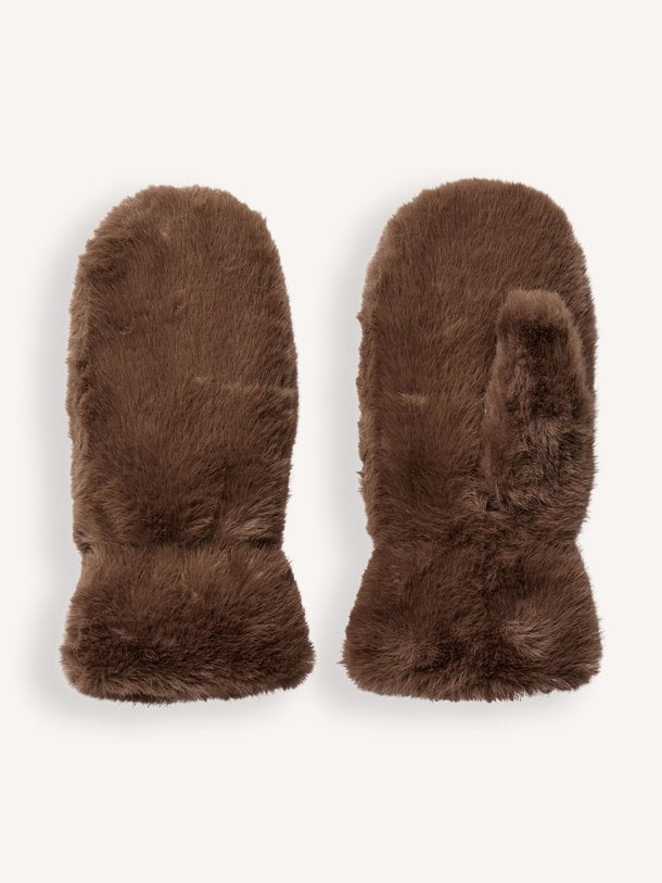 PenzaCC Fur Mitten Penza, fake fur wanten