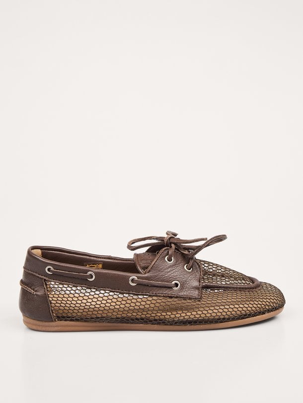 Boat Loafer Mesh - Leather Mesh loafers