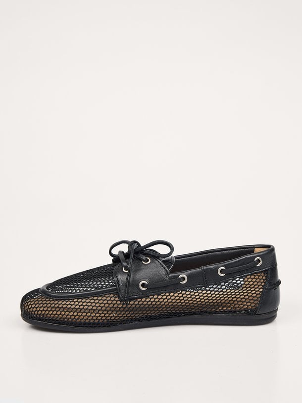 Boat Loafer Mesh - Leather Mesh loafers