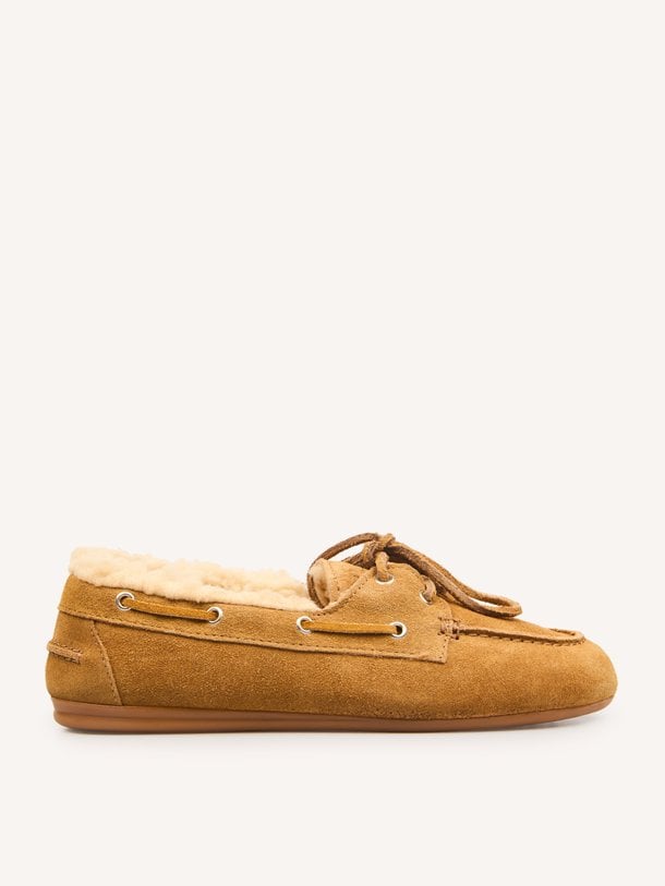 Suède loafers