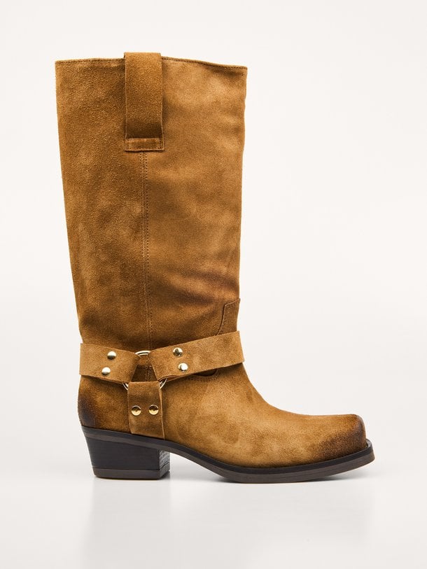 Texas Boot - Suede Texas, suède laarzen
