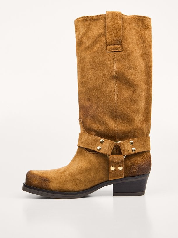 Texas Boot - Suede Texas, suède laarzen