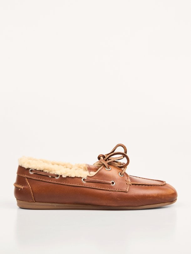 Boat Loafer Brushed Lederen loafers