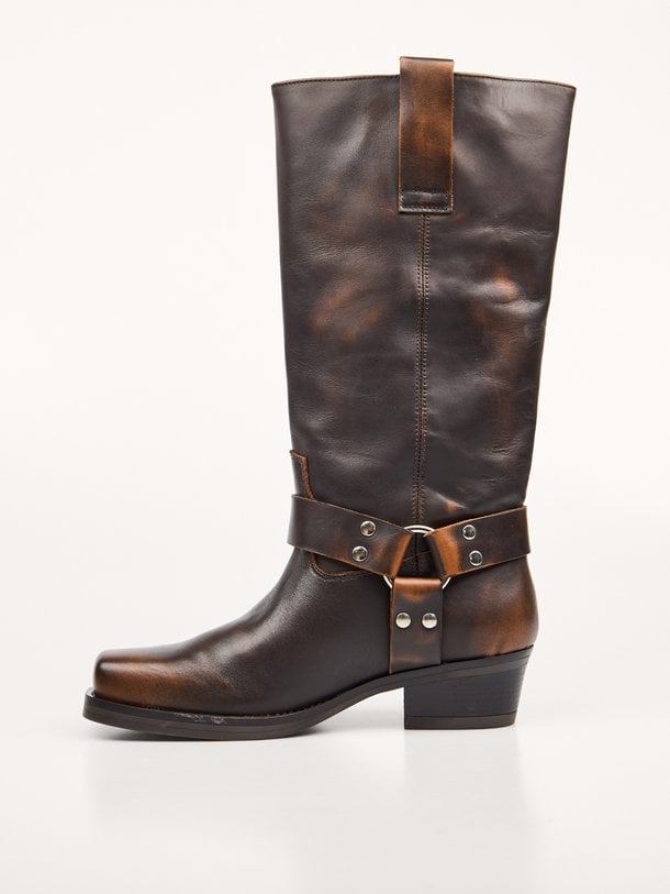 Texas Boot - Leather Texas, lederen laarzen