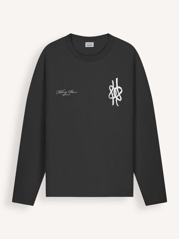 Organic cotton longsleeve met print