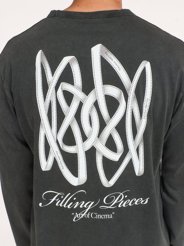 Organic cotton longsleeve met print