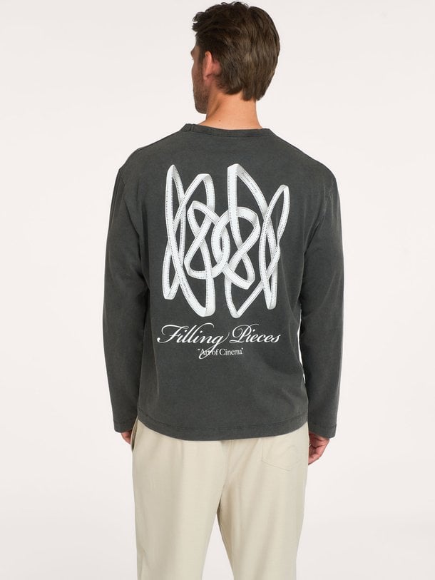Organic cotton longsleeve met print