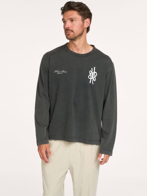Organic cotton longsleeve met print