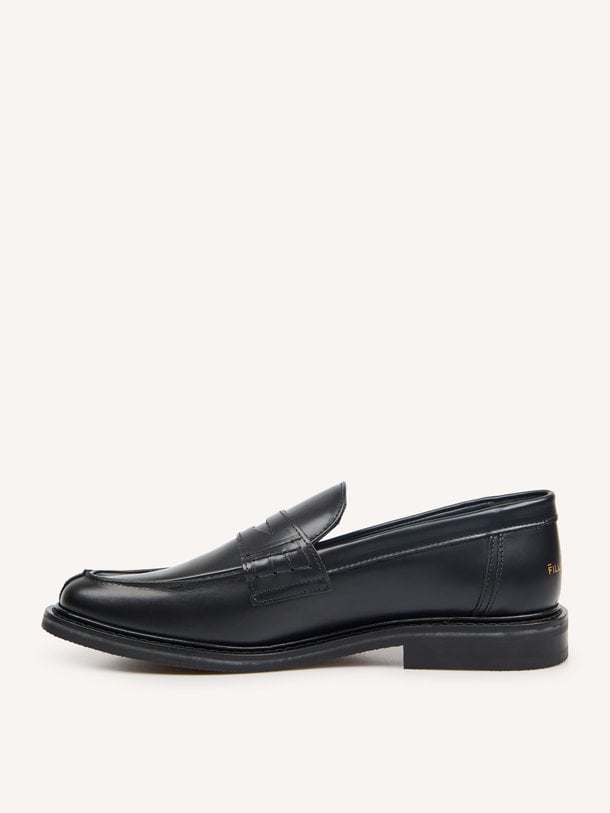 Polido, lederen loafers