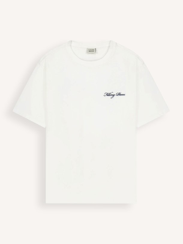 Director, organic cotton T-shirt met logo