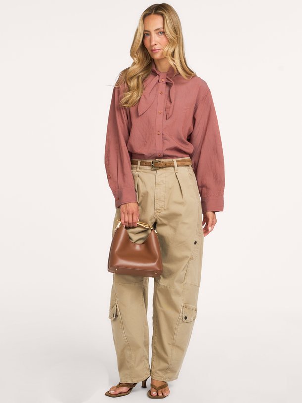CHARLIE Charlie, viscosemix gestreepte blouse