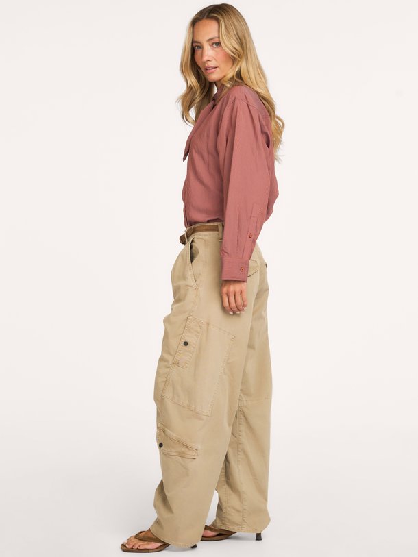 CHARLIE Charlie, viscosemix gestreepte blouse