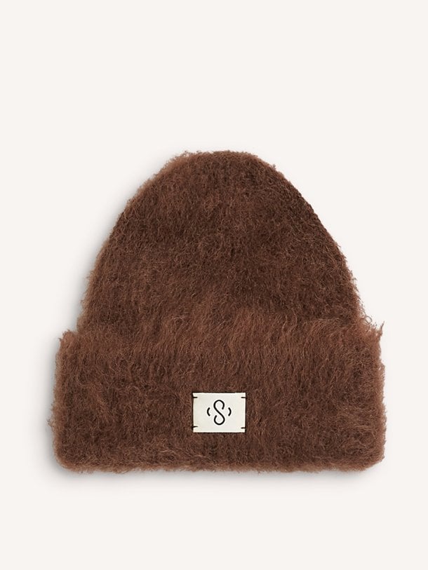 Hairy Beanie Mohairmix beanie