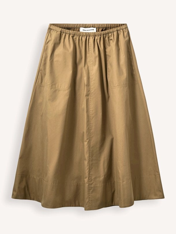 JUNEAUSW MIDI SKIRT Juneau, katoenen rok