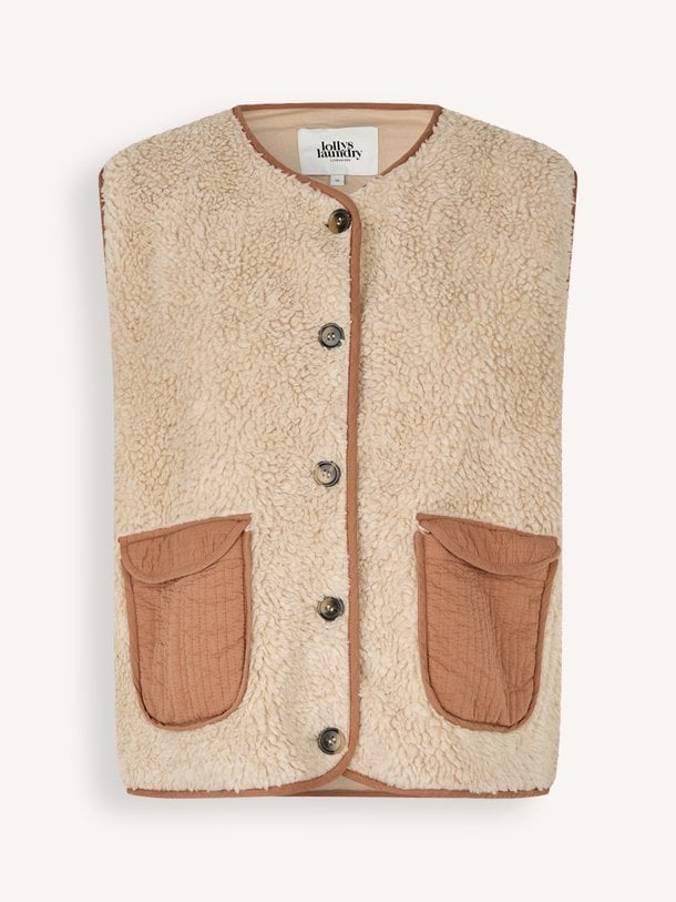 Jace, fake fur gilet