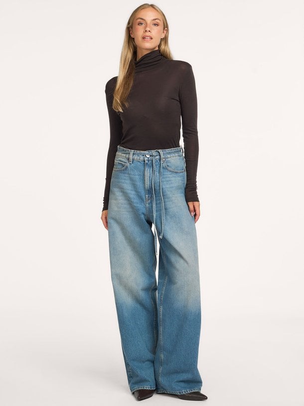 Noah Jeans Noah, high waist barrel fit jeans