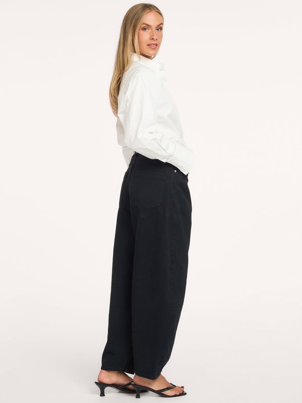 CMANORA-PANTS Anora, high waist barrel fit jeans