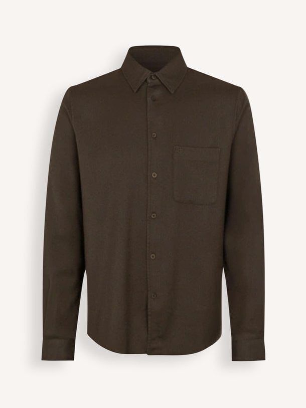 SALIAM NJ SHIRT 16192 Saliam, wollen overhemd