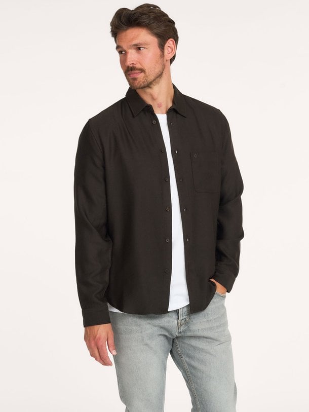 SALIAM NJ SHIRT 16192 Saliam, wollen overhemd