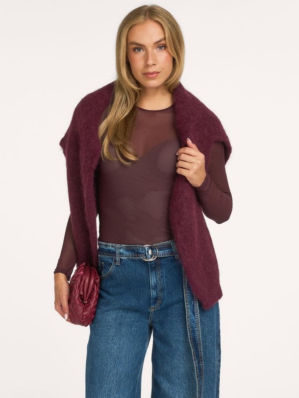 Geweven mesh top