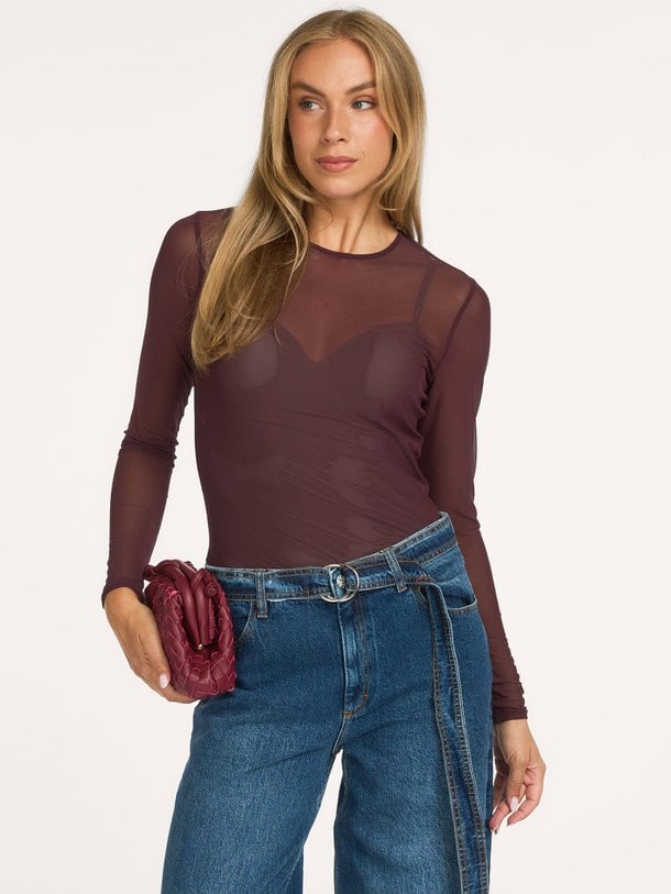 Geweven mesh top