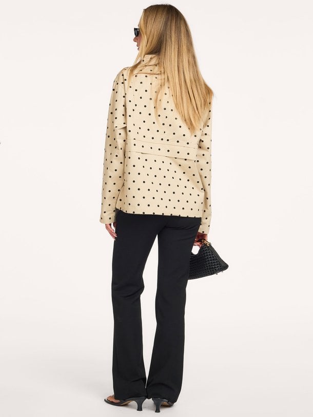 CMDOTTIE-JACKET Dottie, katoenen polka dot anorak