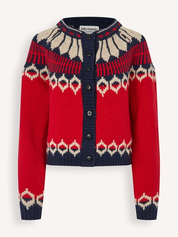 ClareLL Knit Cardigan Clare, wolmix vest