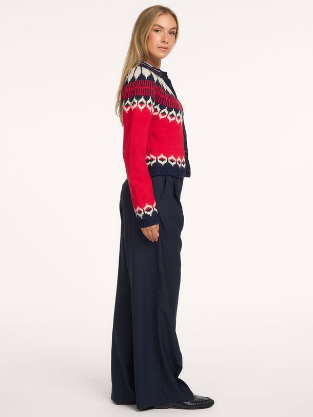 ClareLL Knit Cardigan Clare, wolmix vest