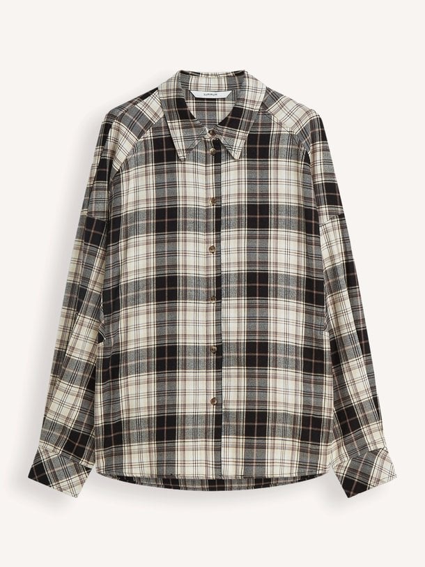 Blouse Flannel check embro Katoenen geruite blouse