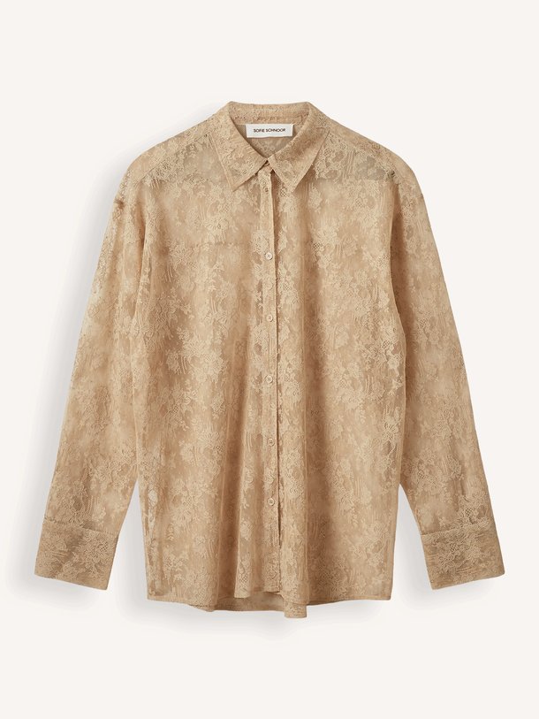 Sylvine, viscosemix kanten blouse