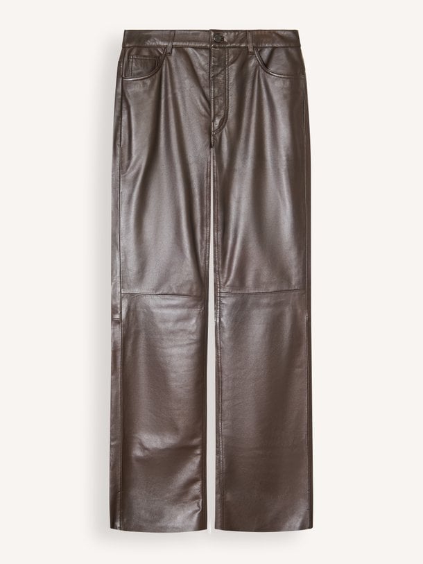 GATTISW LEATHER PANTS Gatti, lederen broek
