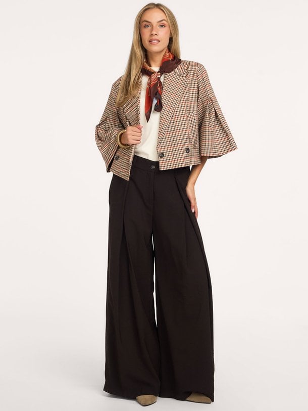 Trousers Viscose twill Viscosemix broek
